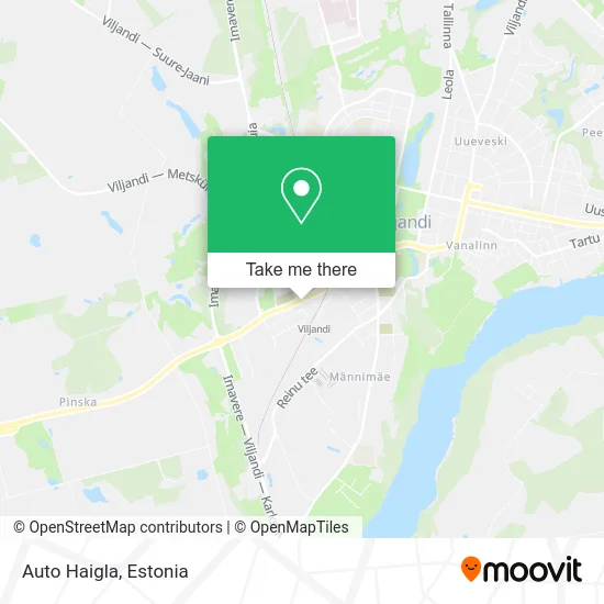 Карта Auto Haigla