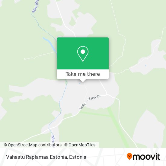 Vahastu Raplamaa Estonia map