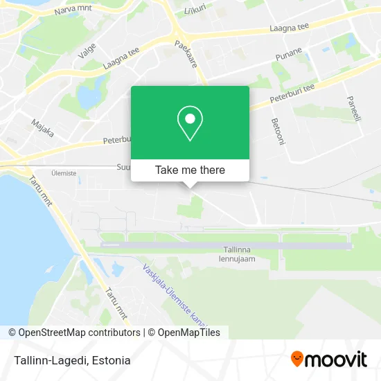 Карта Tallinn-Lagedi