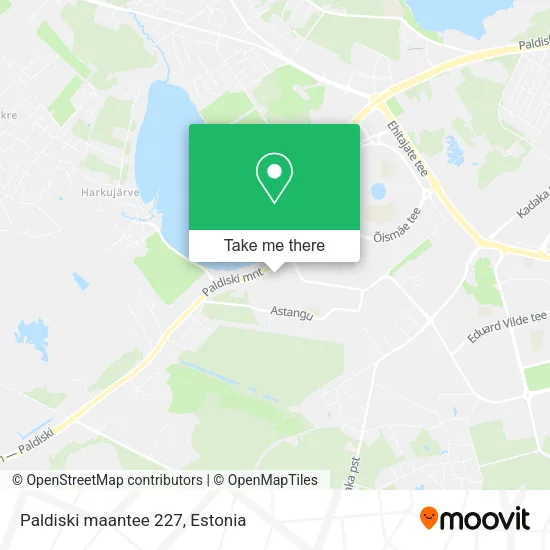 Paldiski maantee 227 map