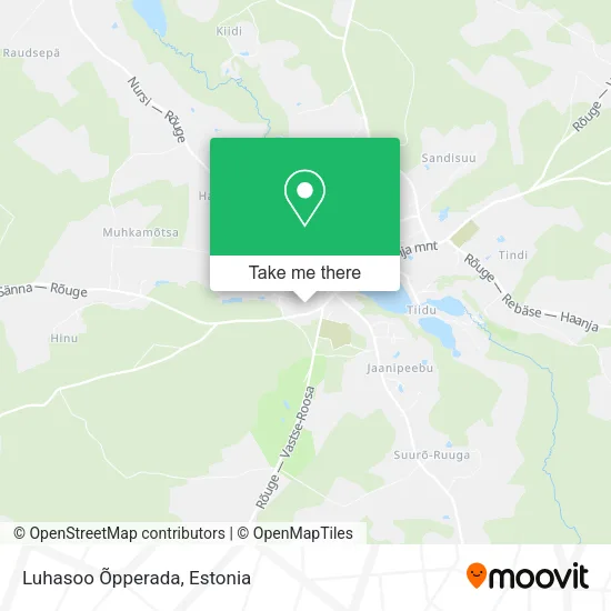 Карта Luhasoo Õpperada