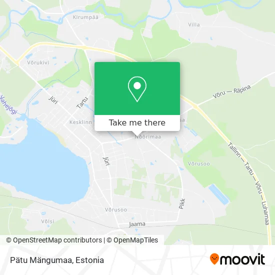 Карта Pätu Mängumaa