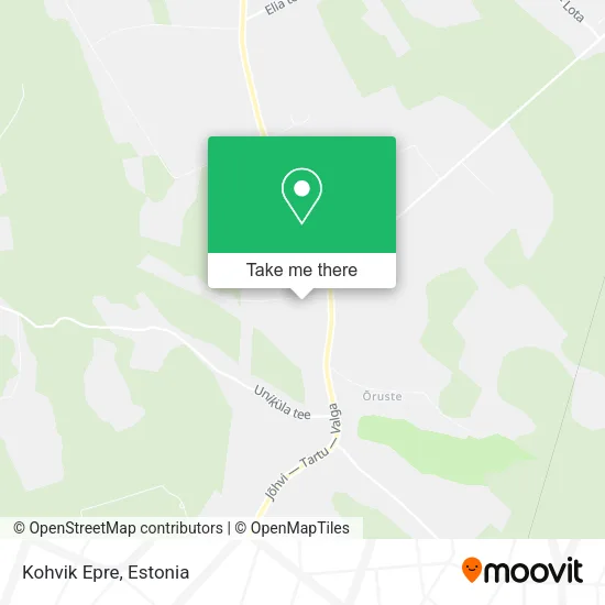 Kohvik Epre map