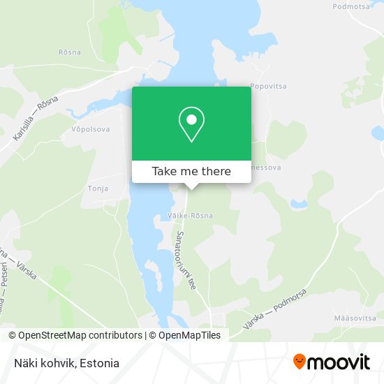 Näki kohvik map