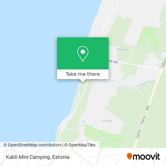 Kabli Mini Camping map
