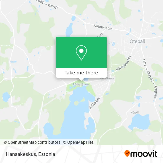 Карта Hansakeskus