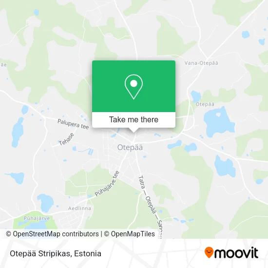 Карта Otepää Stripikas