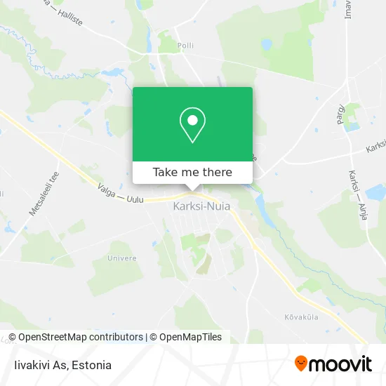 Карта Iivakivi As