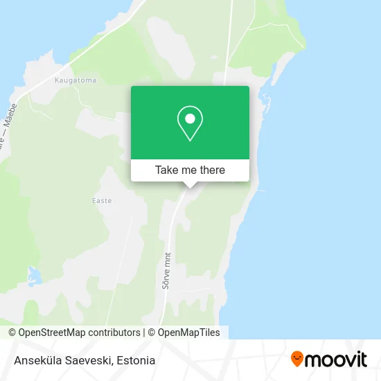 Карта Anseküla Saeveski