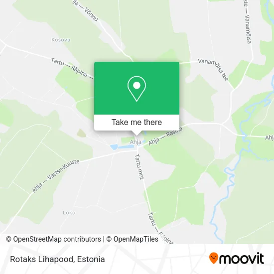 Карта Rotaks Lihapood