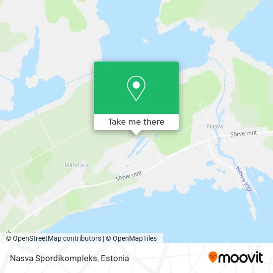 Карта Nasva Spordikompleks