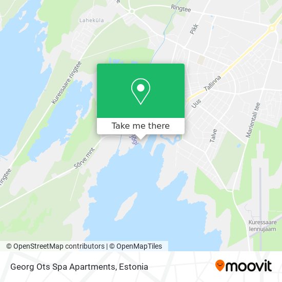 Карта Georg Ots Spa Apartments