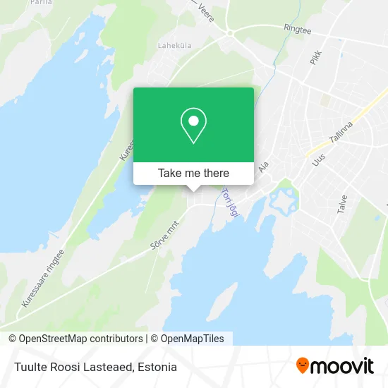 Карта Tuulte Roosi Lasteaed