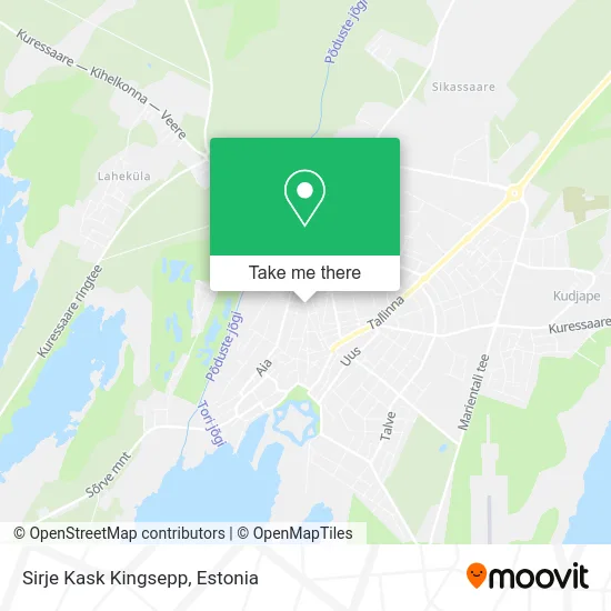 Карта Sirje Kask Kingsepp