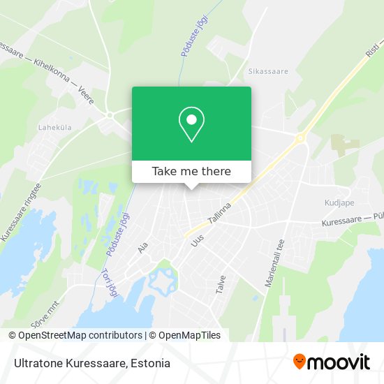 Ultratone Kuressaare map