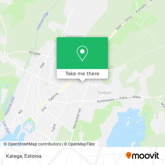 Карта Katege