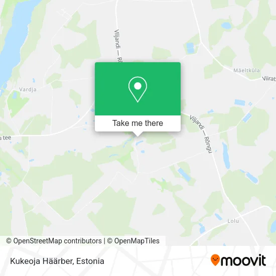 Kukeoja Häärber map