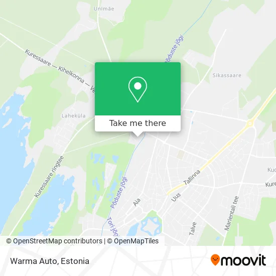 Карта Warma Auto