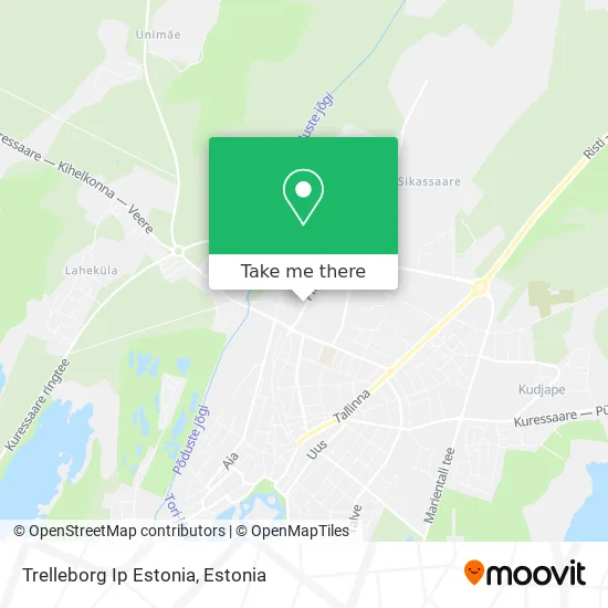 Карта Trelleborg Ip Estonia