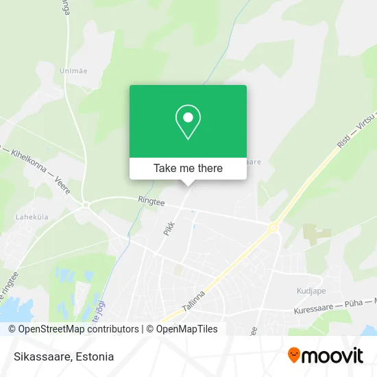Карта Sikassaare