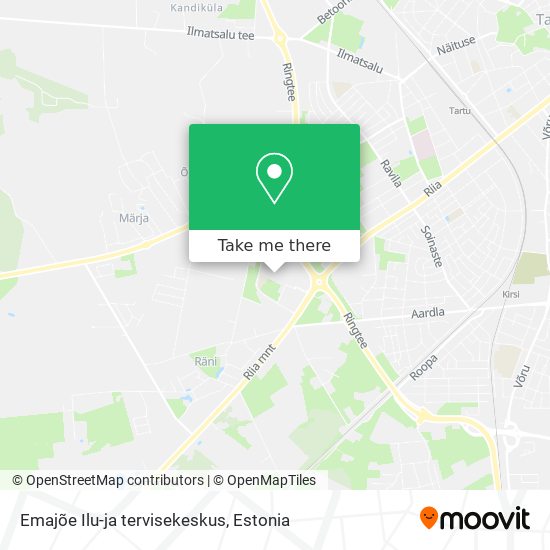 Emajõe Ilu-ja tervisekeskus map