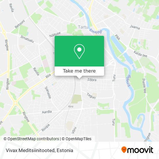 Vivax Meditsiinitooted map