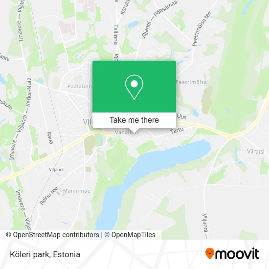 Köleri park map