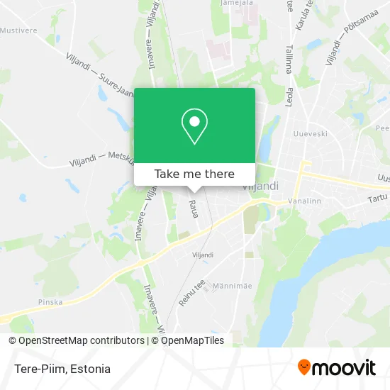 Карта Tere-Piim