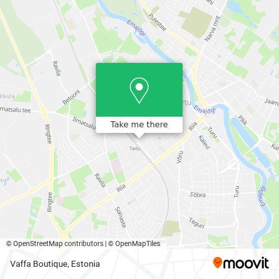 Vaffa Boutique map