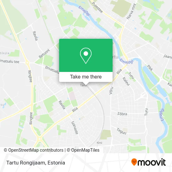 Tartu Rongijaam map
