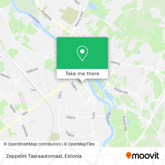 Карта Zeppelini Taaraautomaat