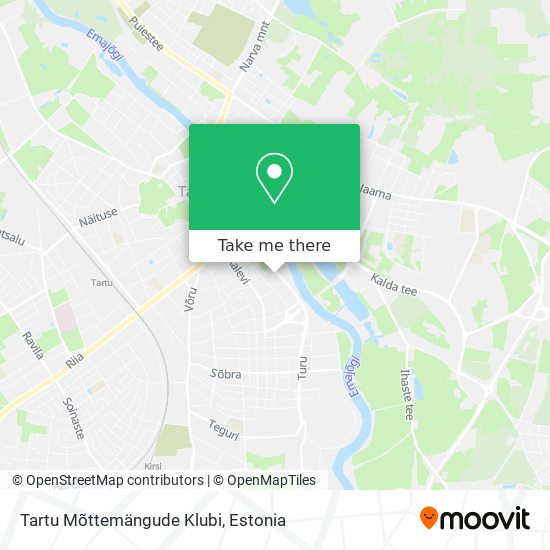 Карта Tartu Mõttemängude Klubi