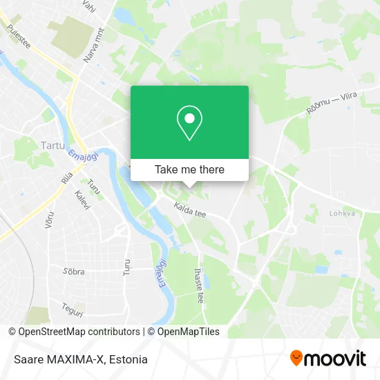 Карта Saare MAXIMA-X