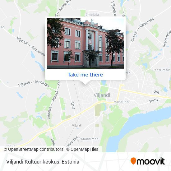 Viljandi Kultuurikeskus map