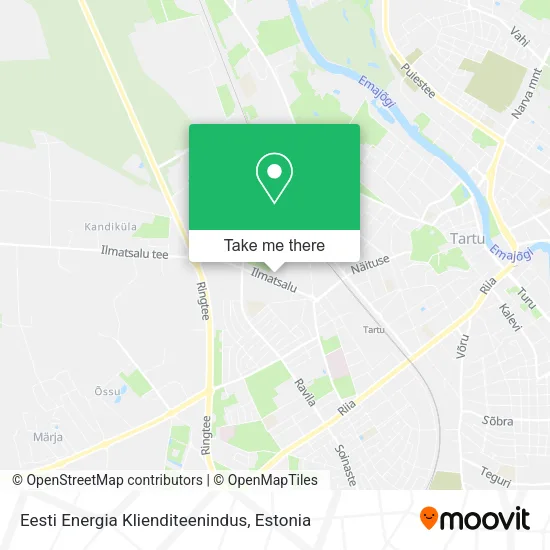 Карта Eesti Energia Klienditeenindus