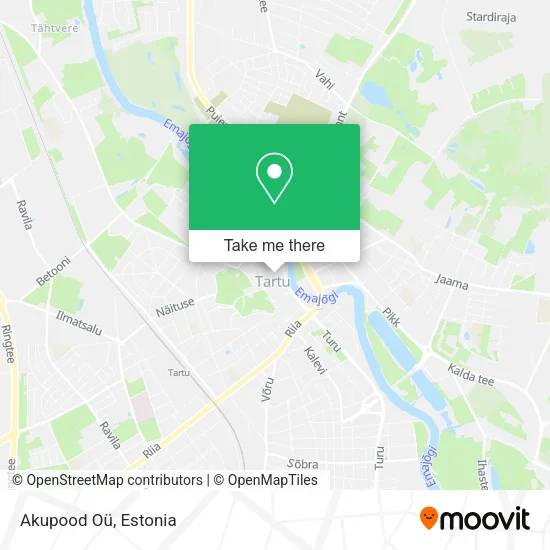 Карта Akupood Oü
