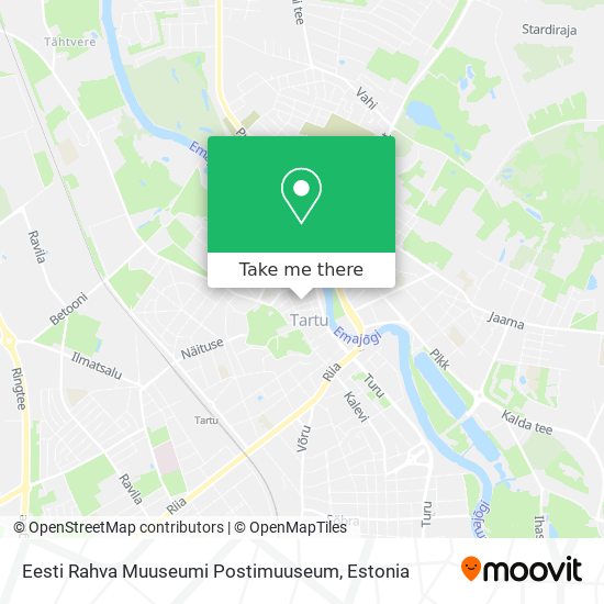 Eesti Rahva Muuseumi Postimuuseum map