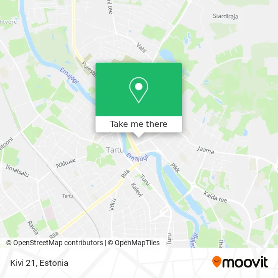 Kivi 21 map