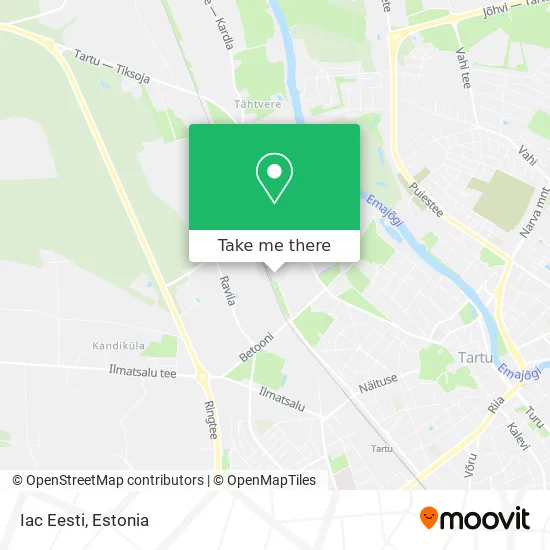 Карта Iac Eesti