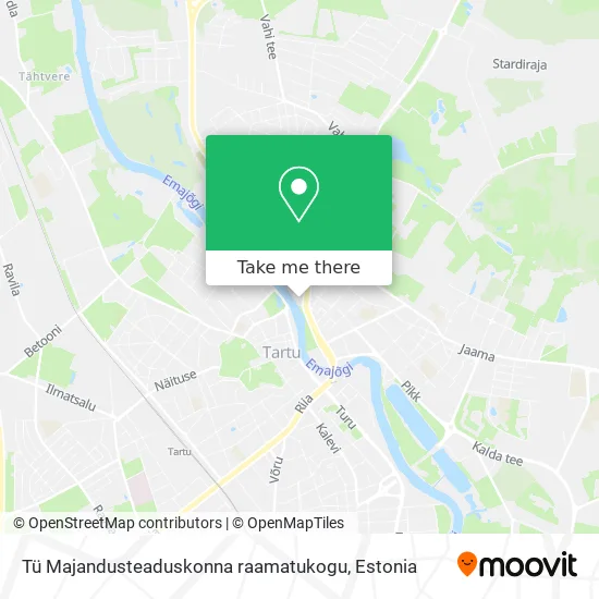 Tü Majandusteaduskonna raamatukogu map