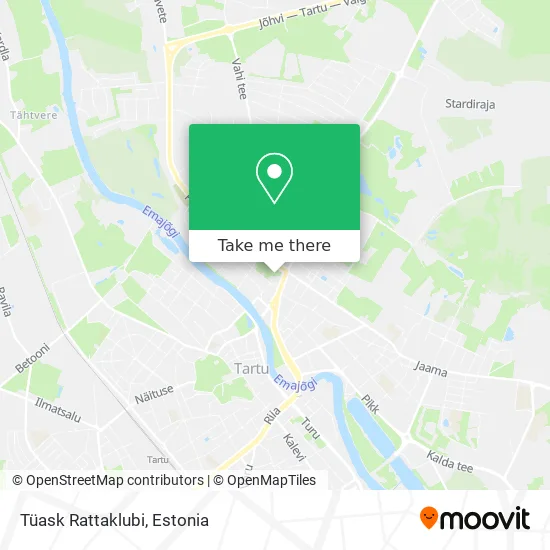 Tüask Rattaklubi map