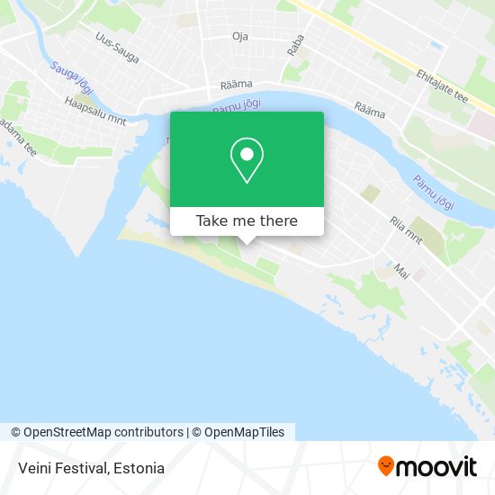 Veini Festival map