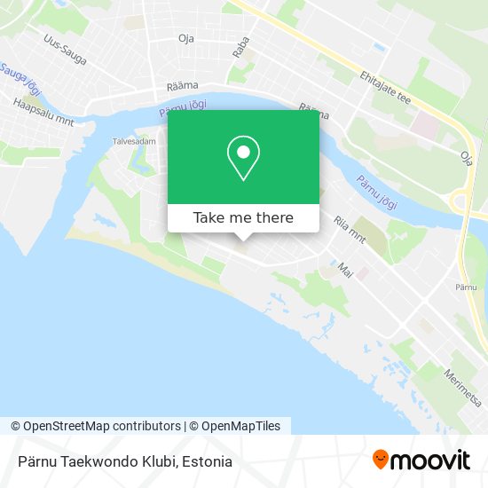 Карта Pärnu Taekwondo Klubi