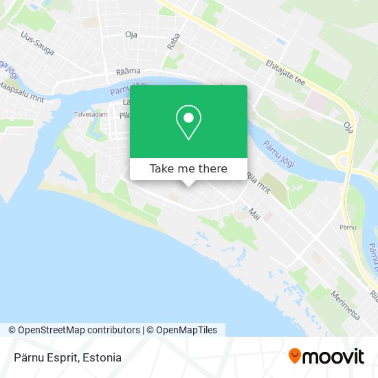 Pärnu Esprit map