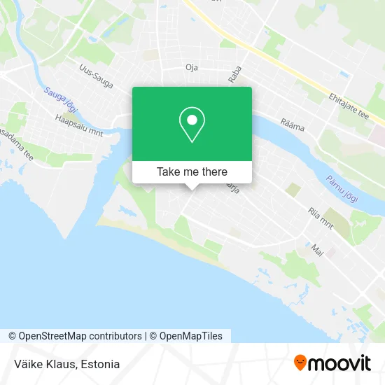 Väike Klaus map