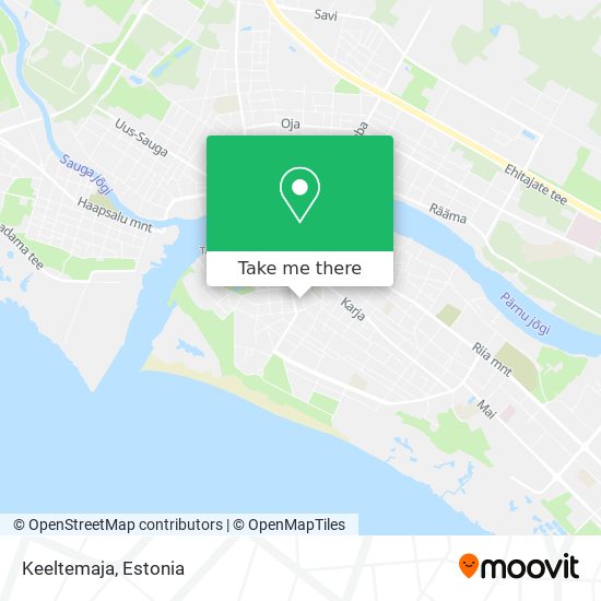 Keeltemaja map