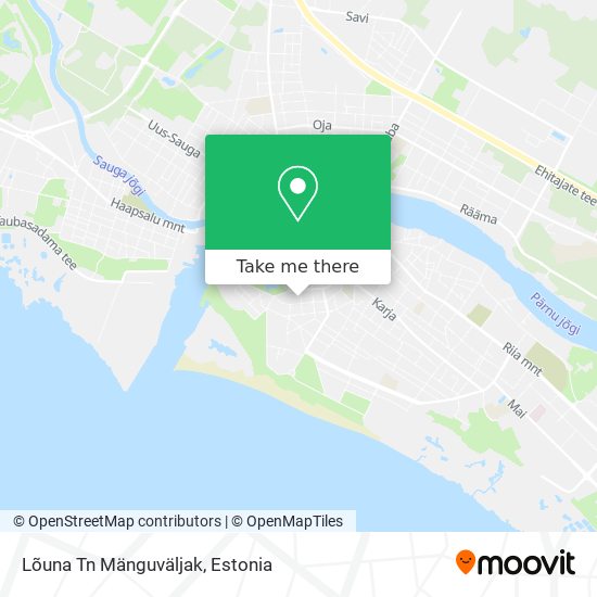 Lõuna Tn Mänguväljak map