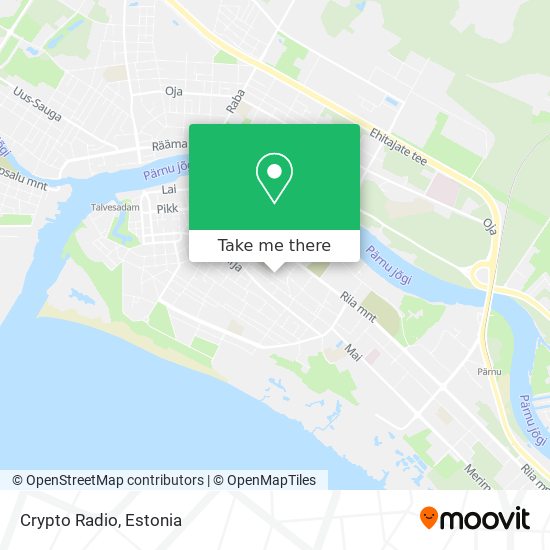 Crypto Radio map