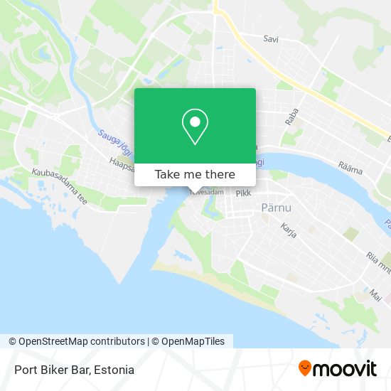 Port Biker Bar map