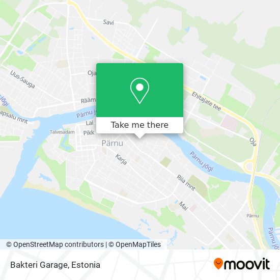 Bakteri Garage map